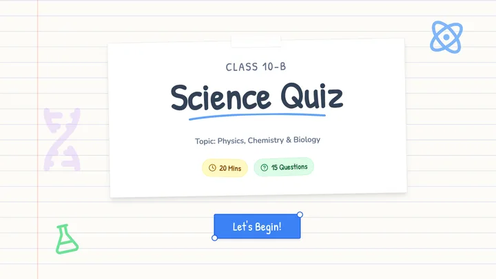Science Quiz