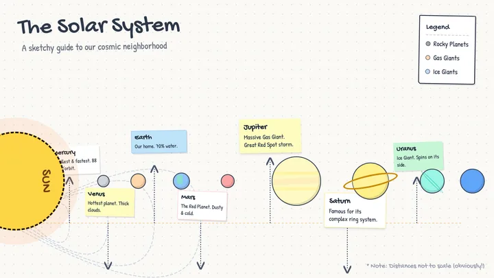 Solar System Diagram
