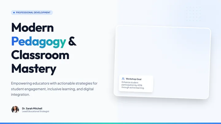 Teacher Training