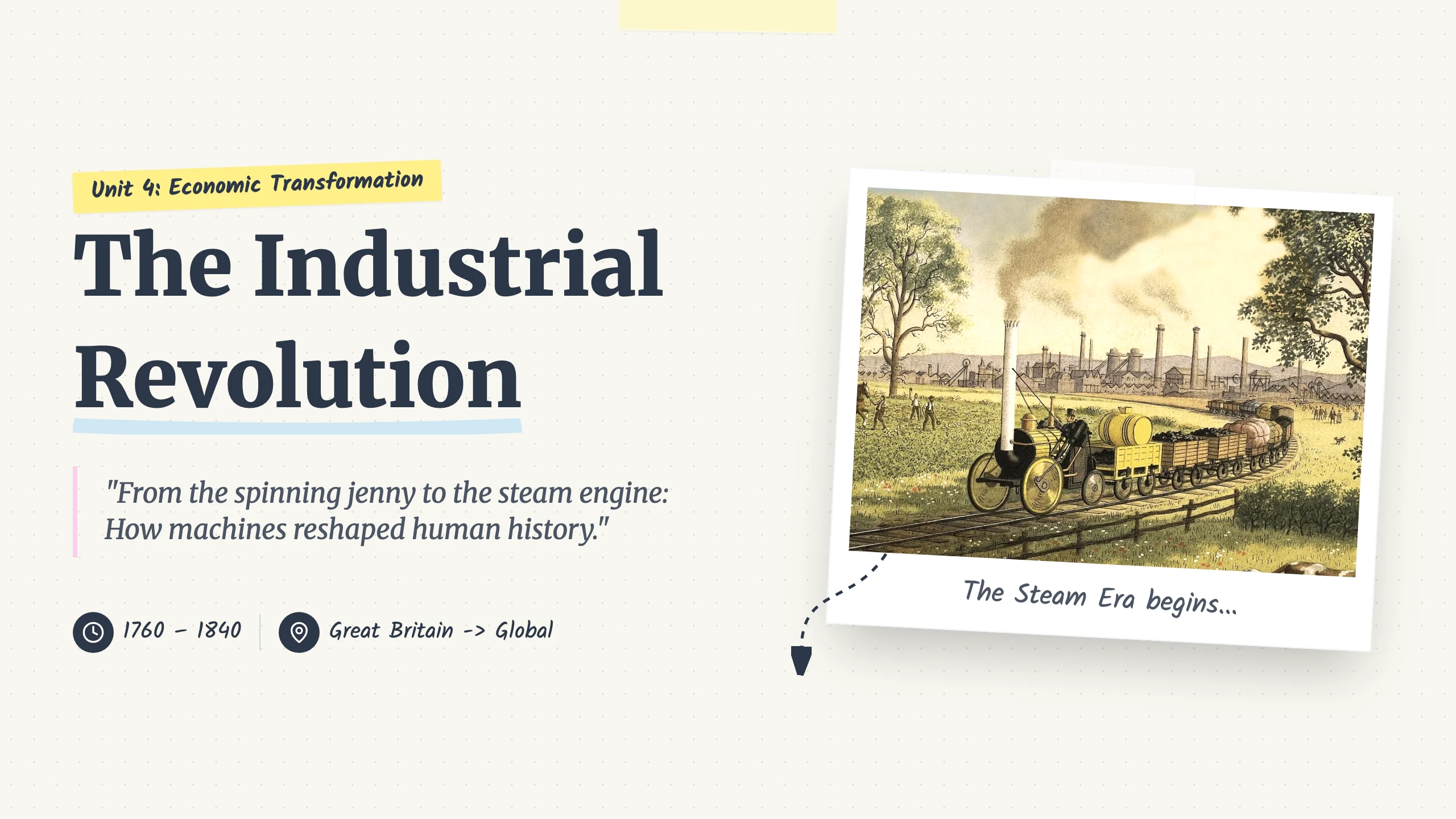 World History Lecture: cover