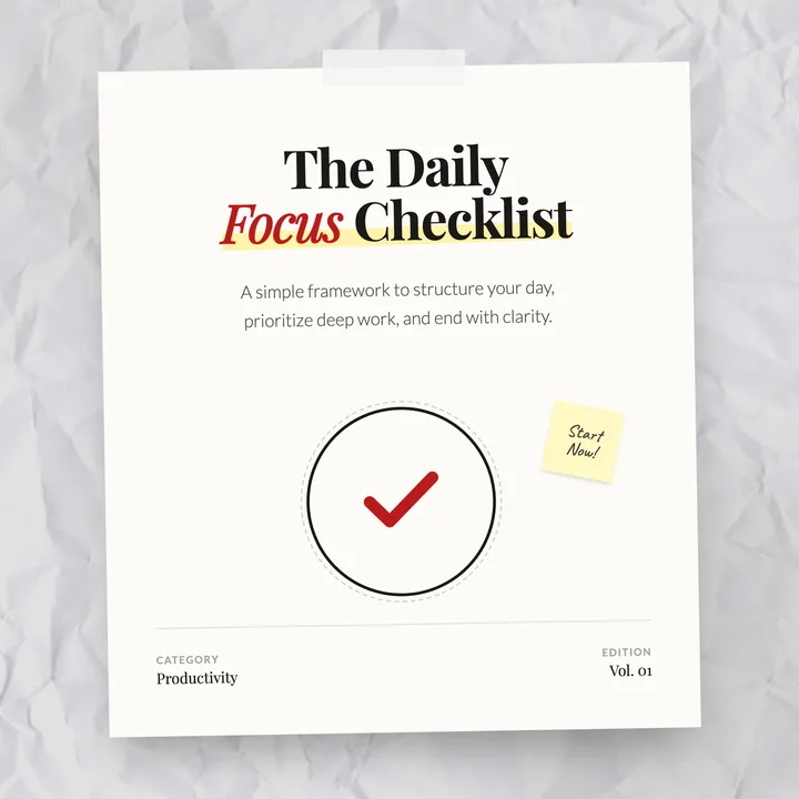 Checklist