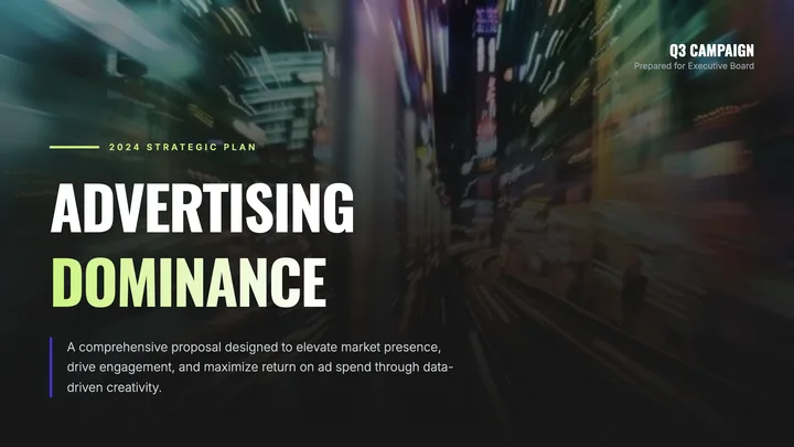 Advertising Proposal