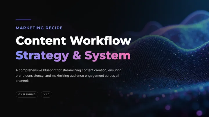 Content Workflow
