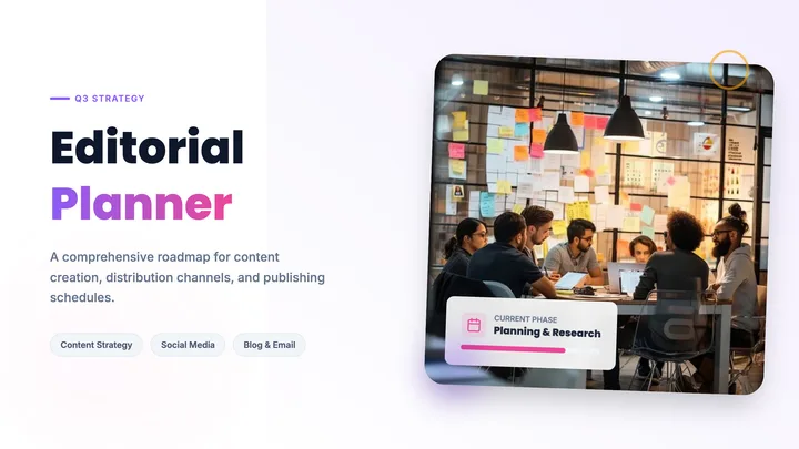 Editorial Planner