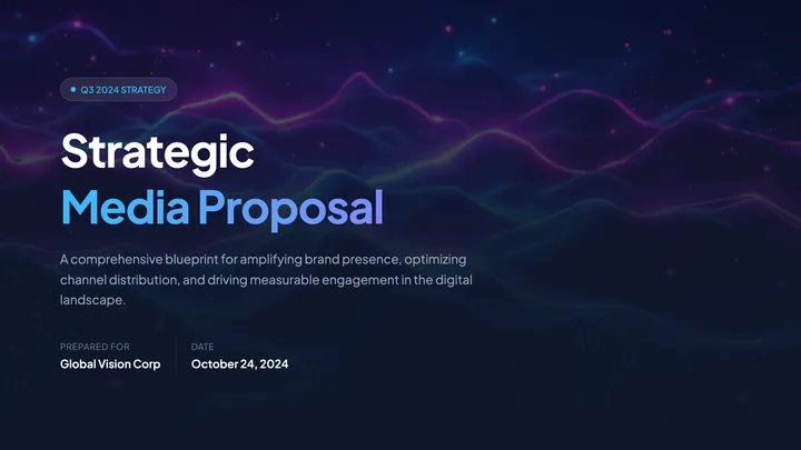 Media Proposal