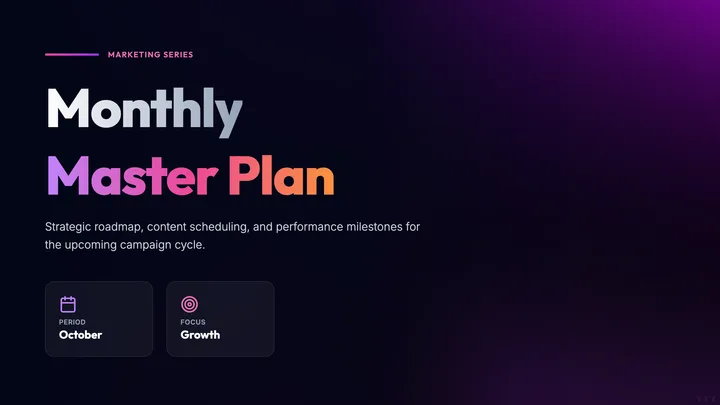 Monthly Planner