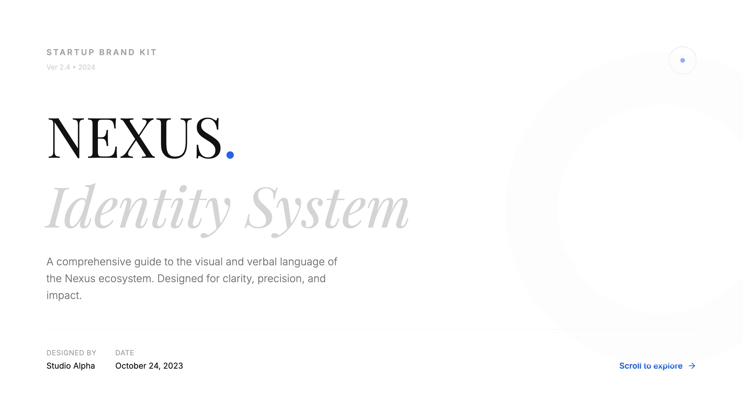 Startup Brand Kit: cover