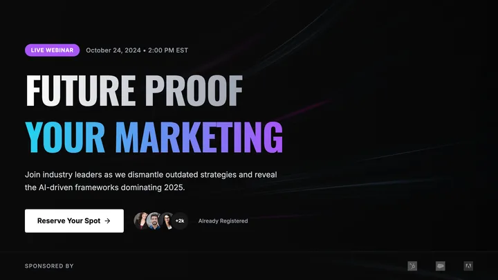 Webinar Promo