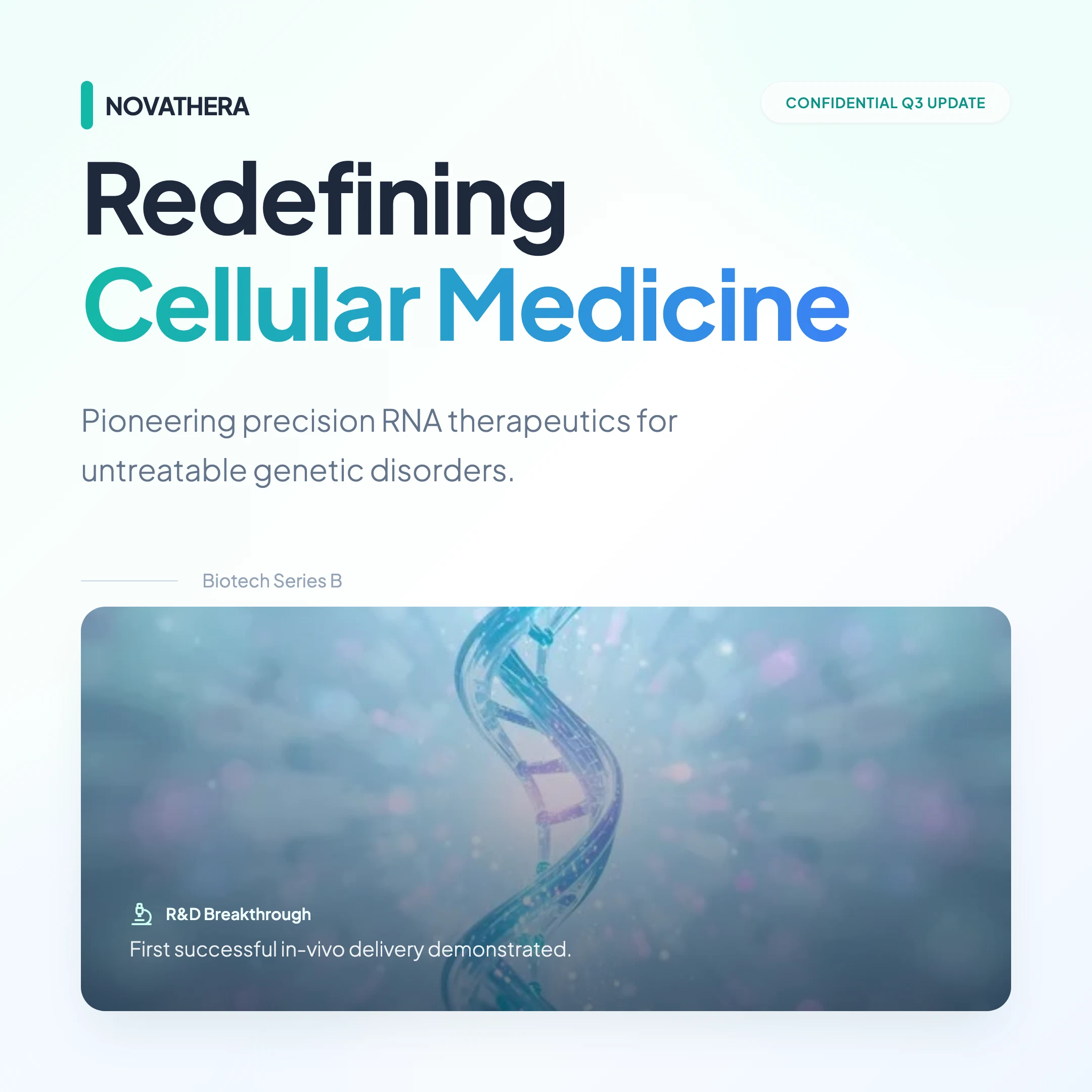 Biotech Presentation: cover