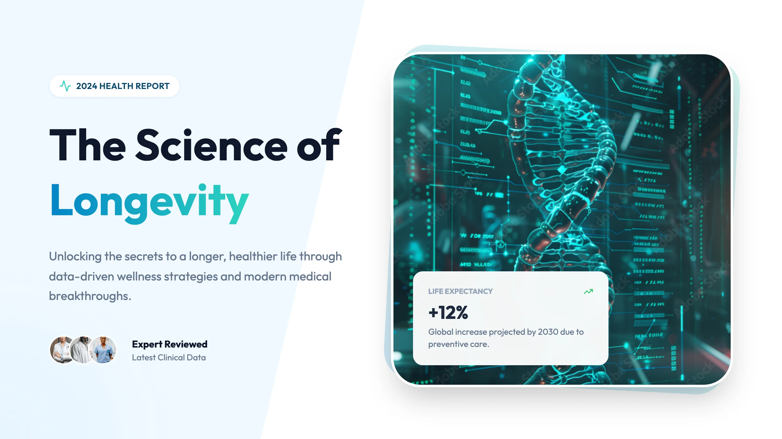 Health Infographic: cover