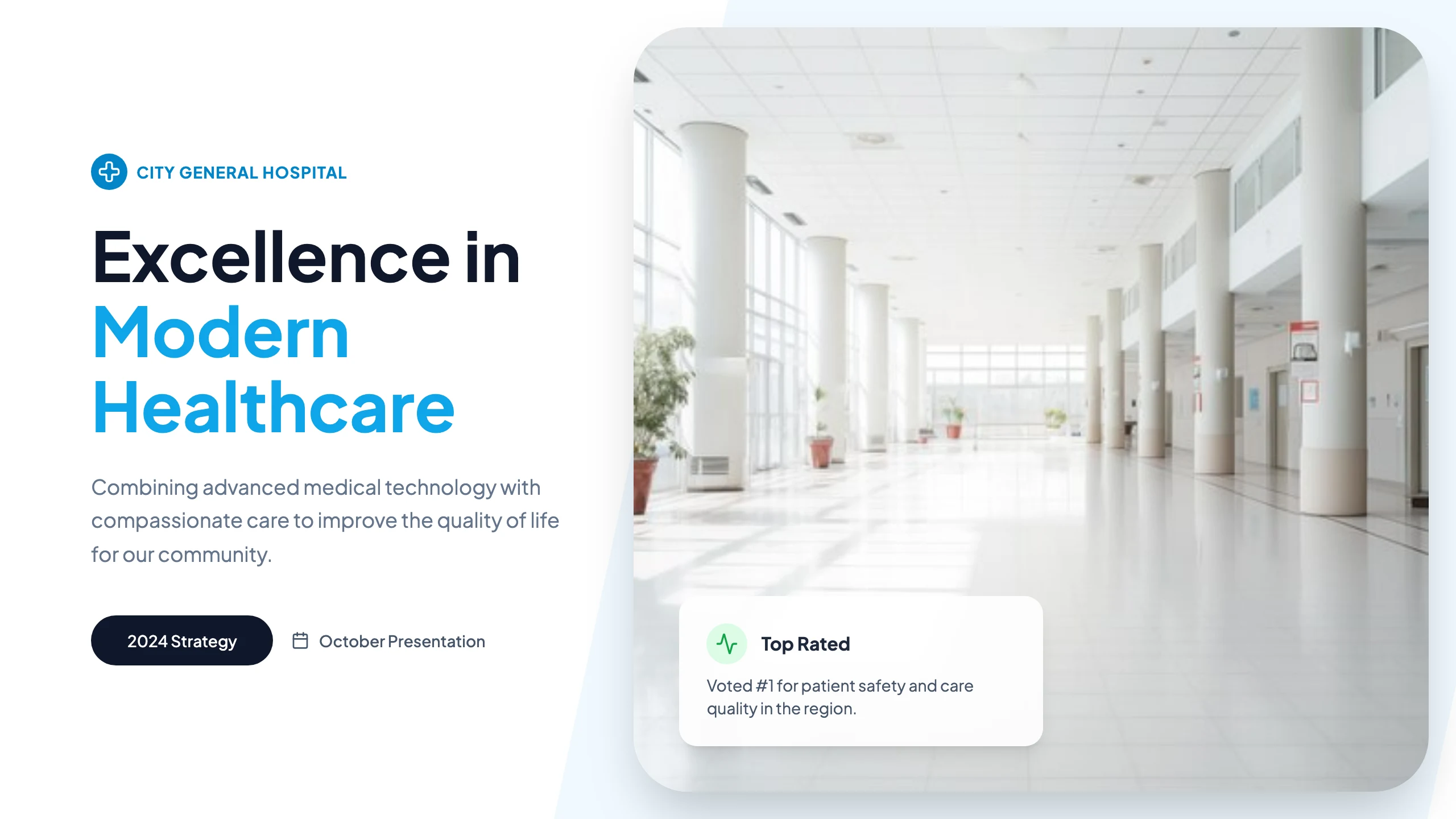 Hospital Presentation: cover