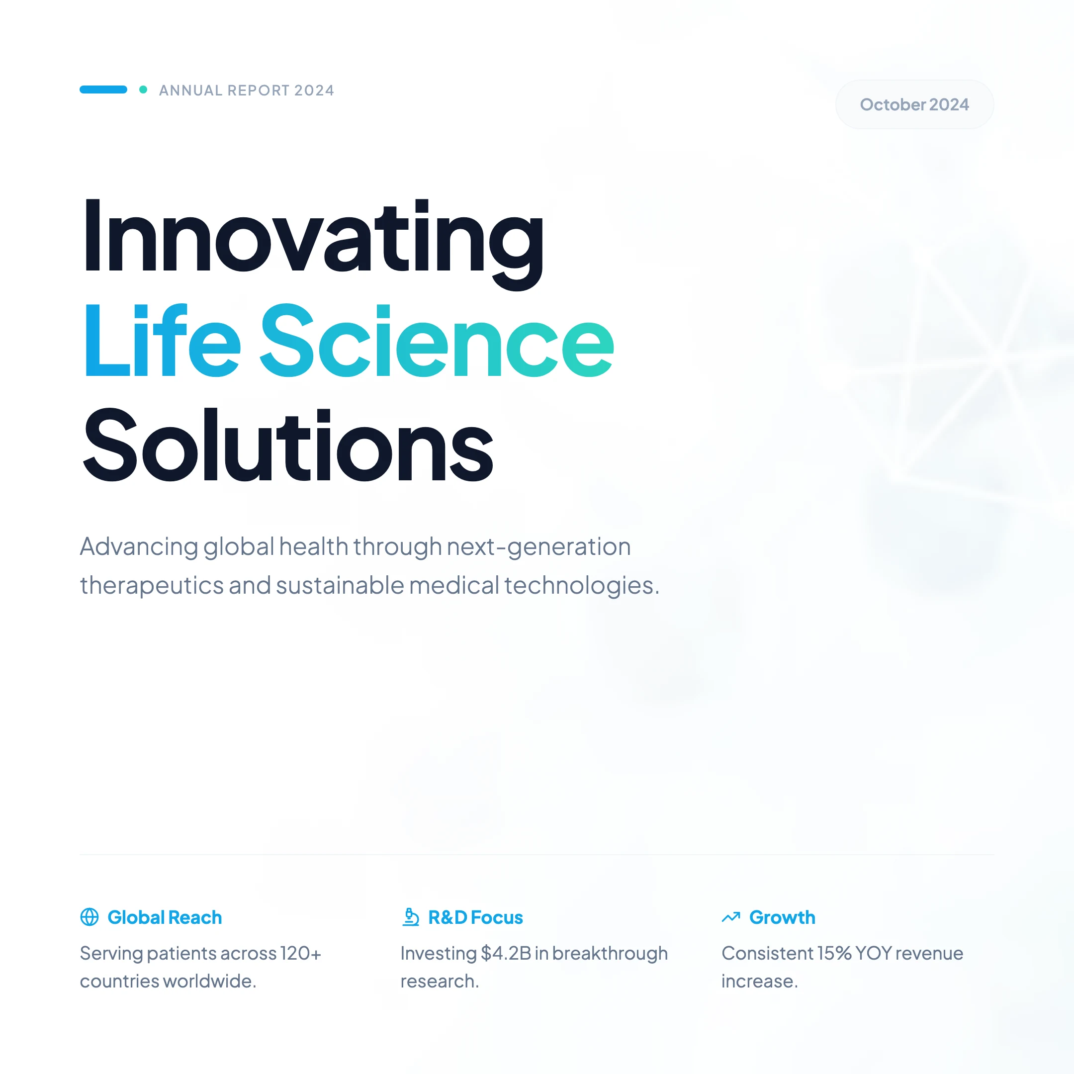 Pharmaceutical Report: cover
