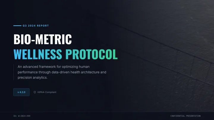 Wellness Presentation