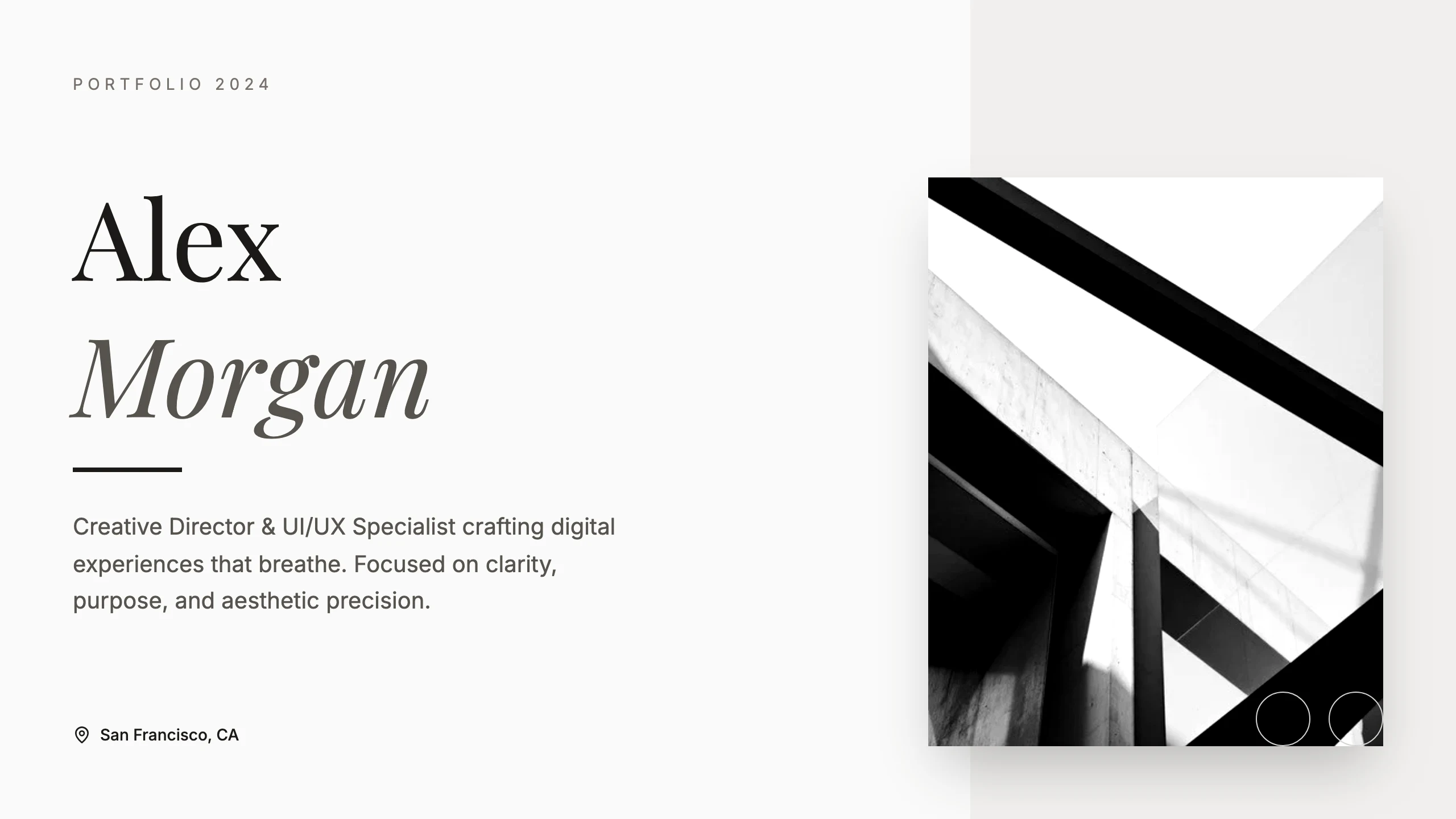 About Me Portfolio: cover