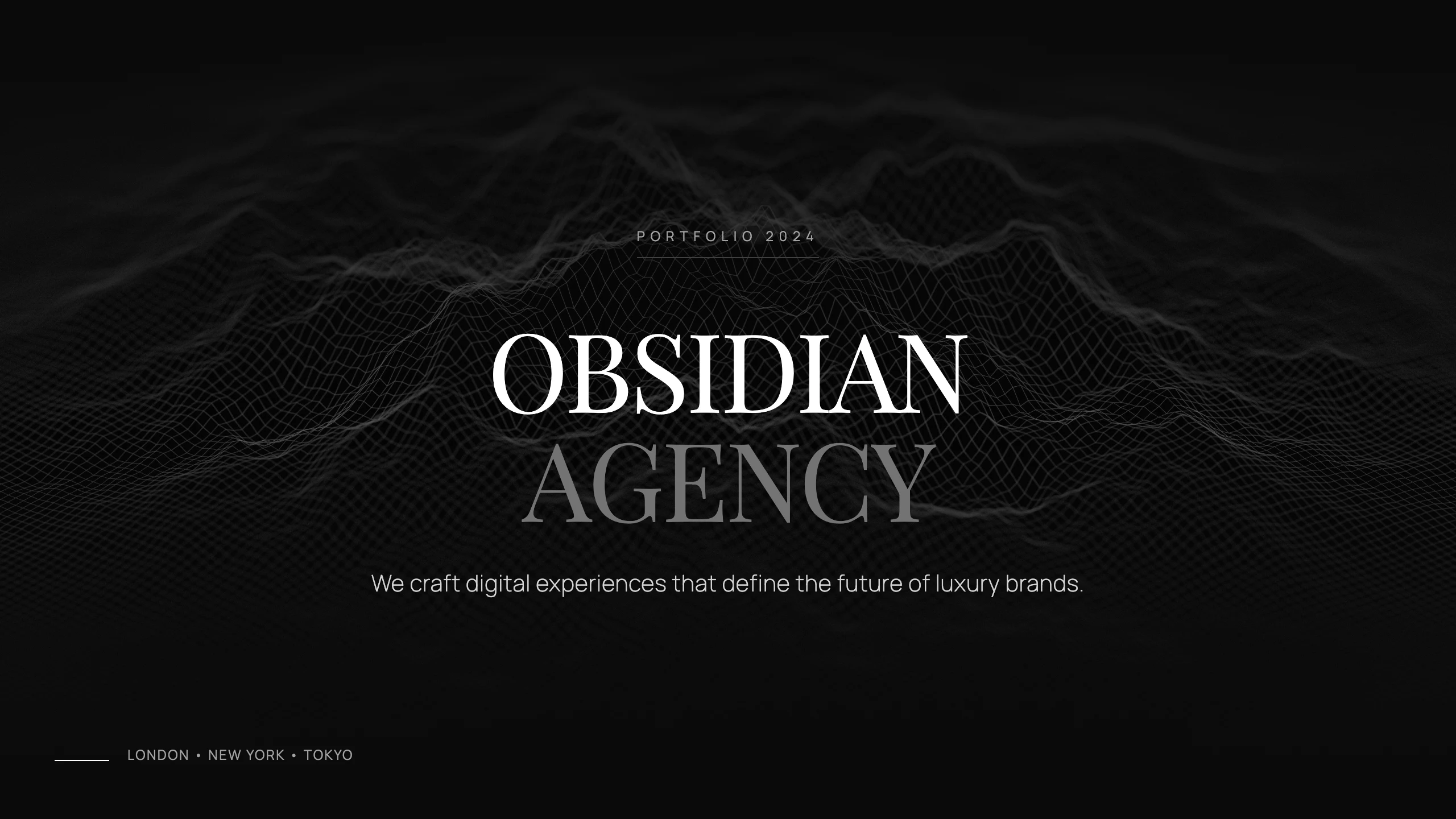 Agency Portfolio: cover
