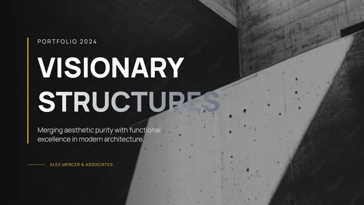 Architecture Portfolio