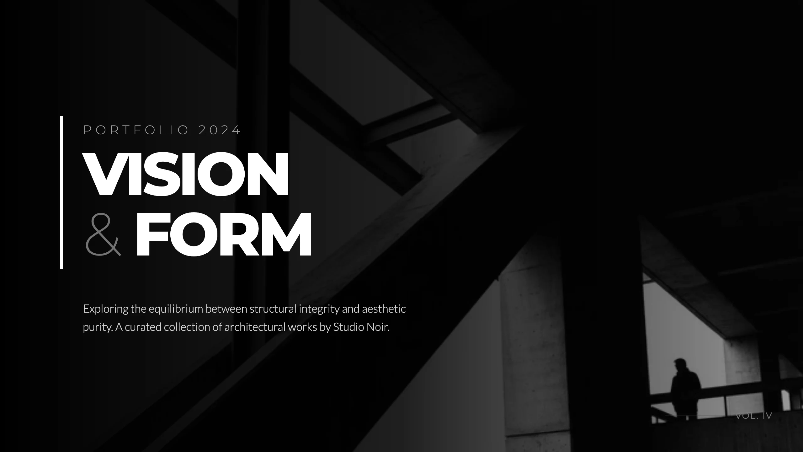 Architecture Portfolio: cover