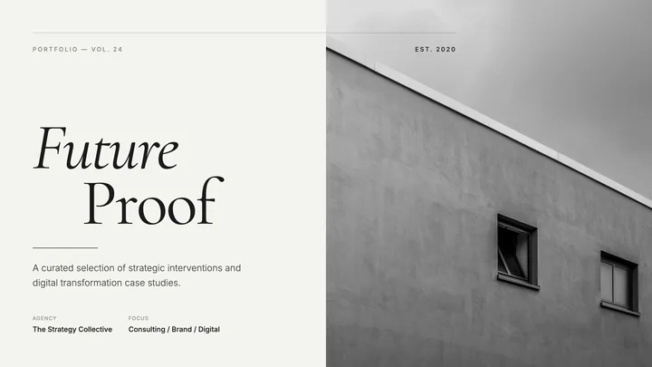 Consulting Portfolio