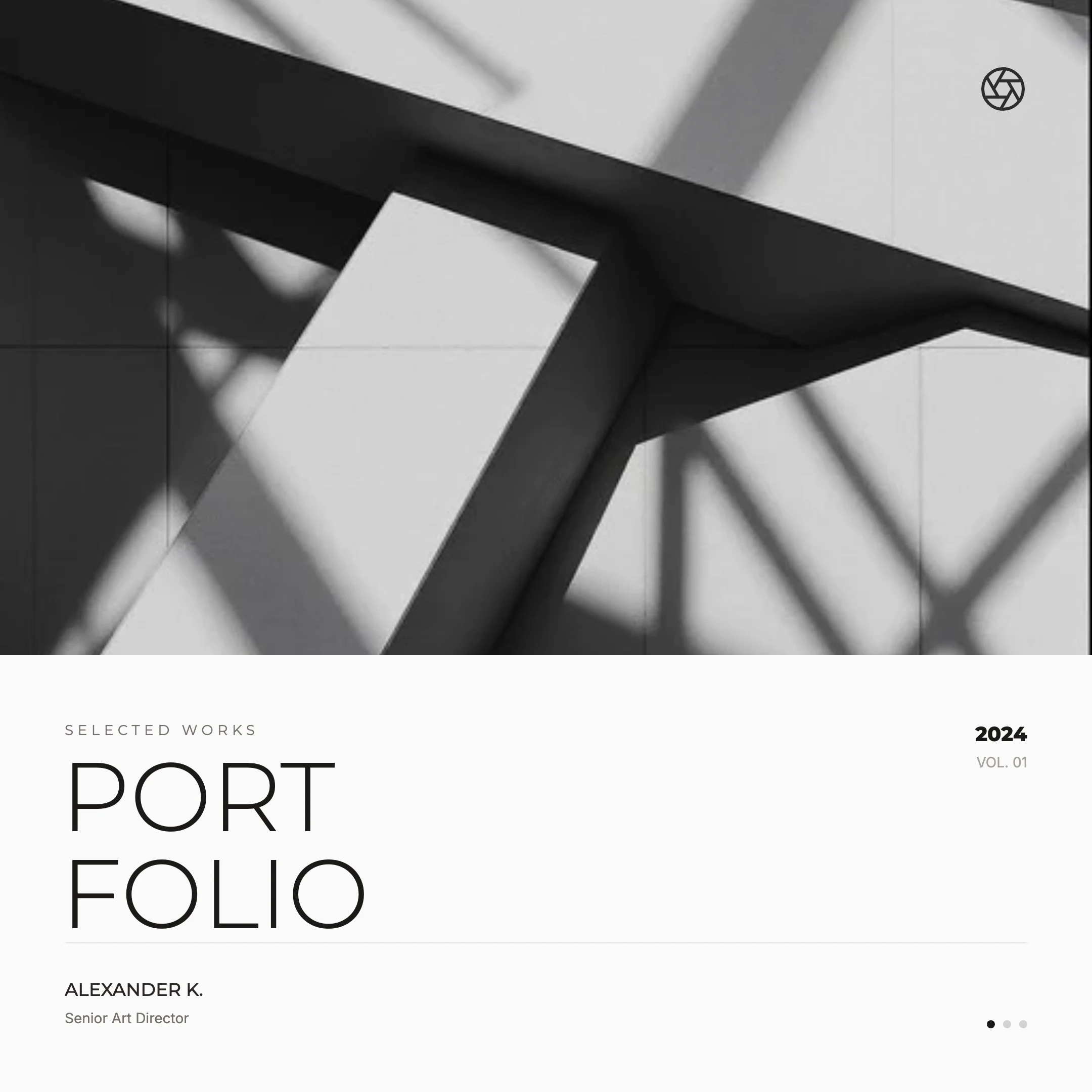 Design Portfolio: cover