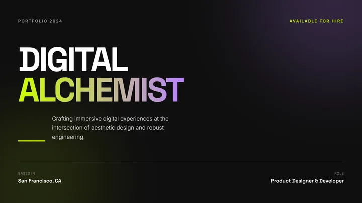 Freelancer Portfolio