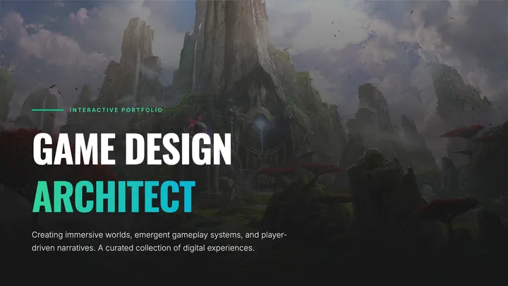 Game Design Portfolio