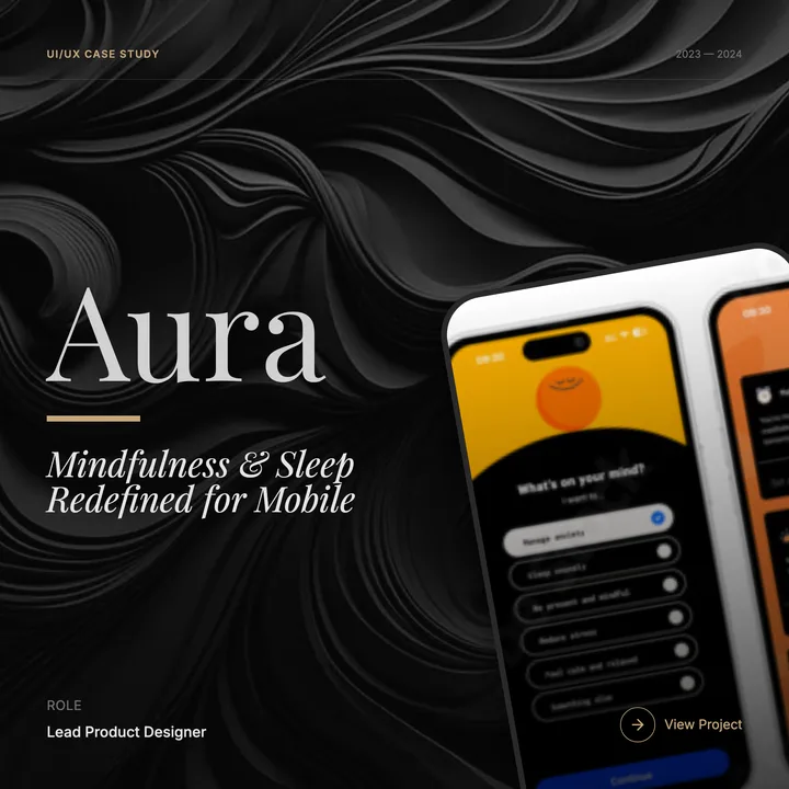 Mobile UI Portfolio