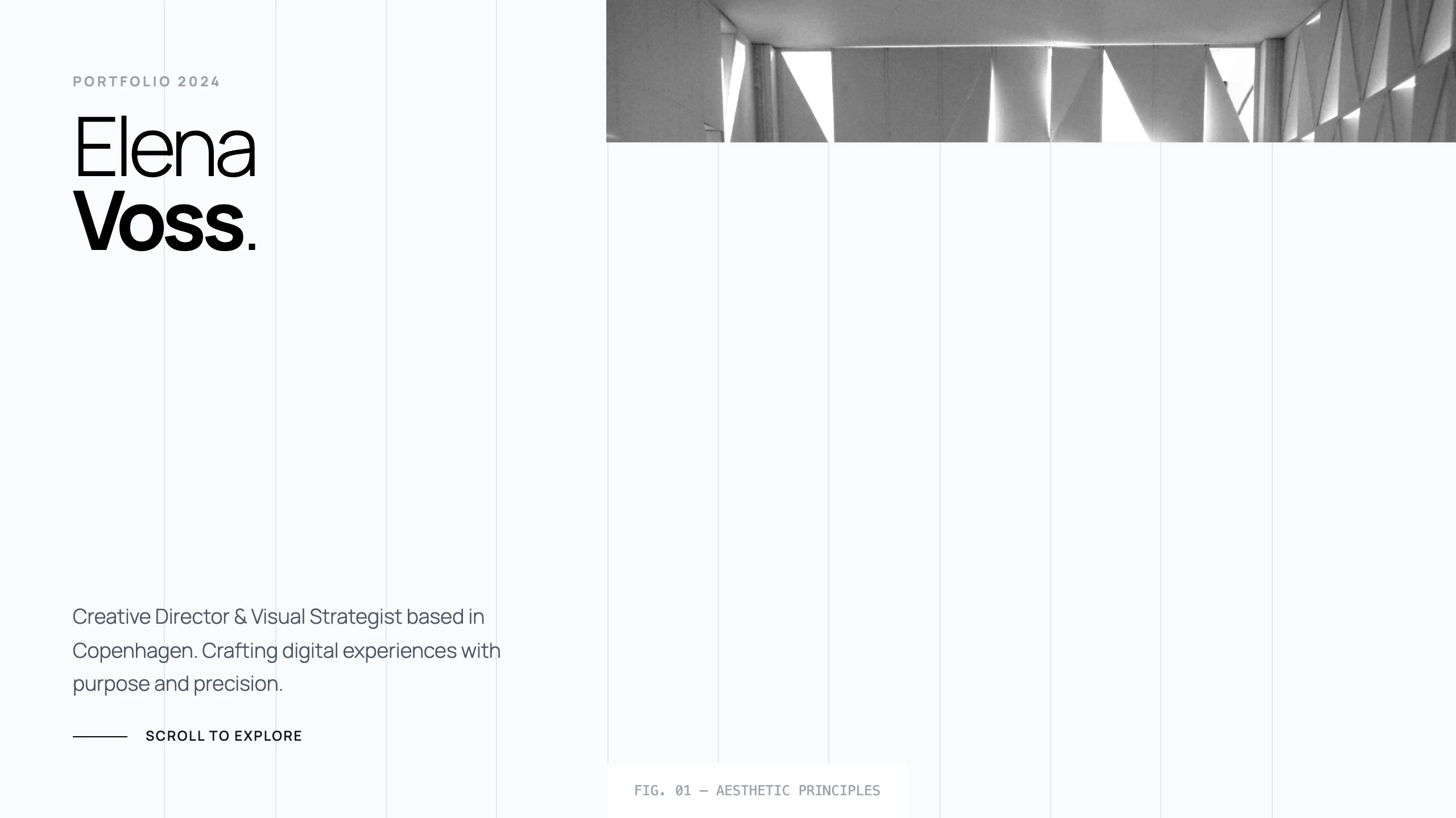 Modern Portfolio: cover