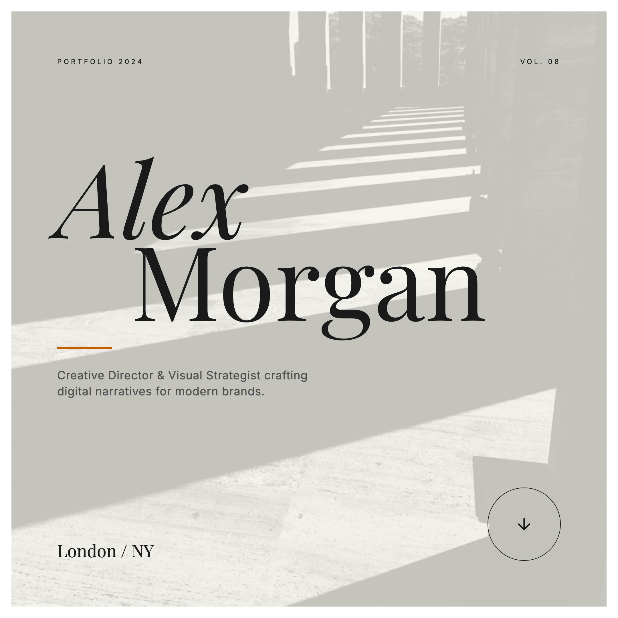 Personal Portfolio: cover