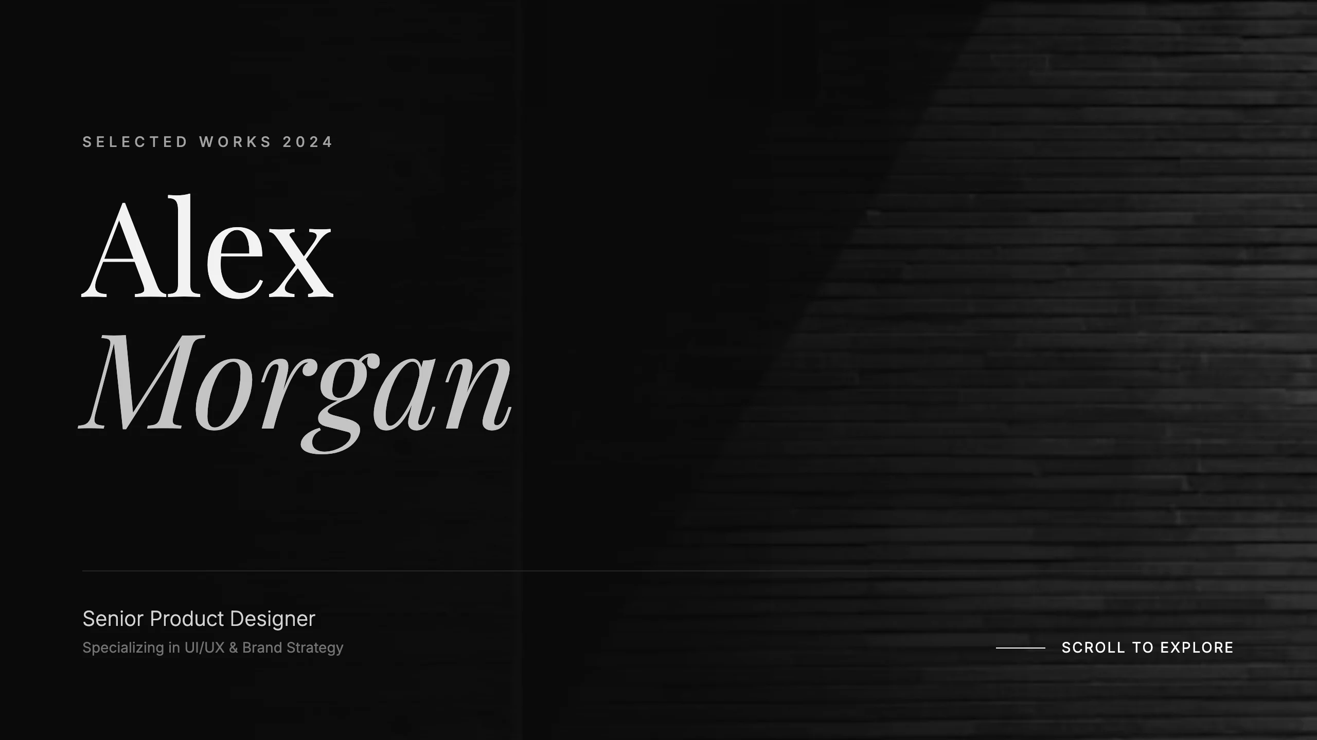 Personal Portfolio: cover
