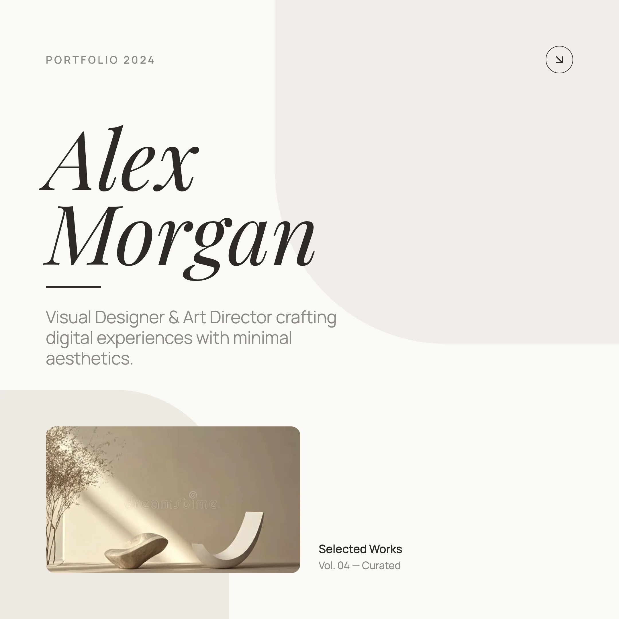 Personal Portfolio: cover