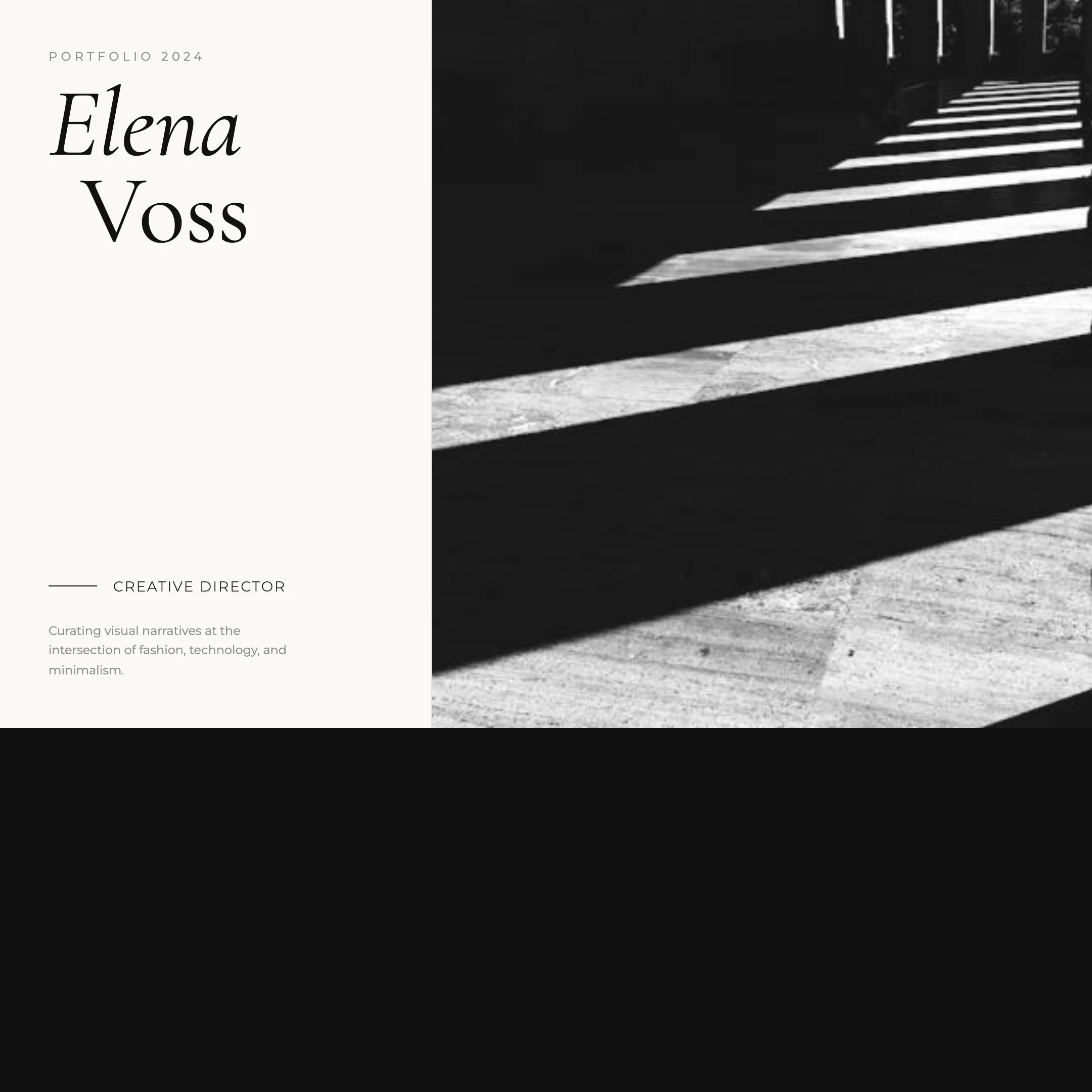 Portfolio Presentation: cover