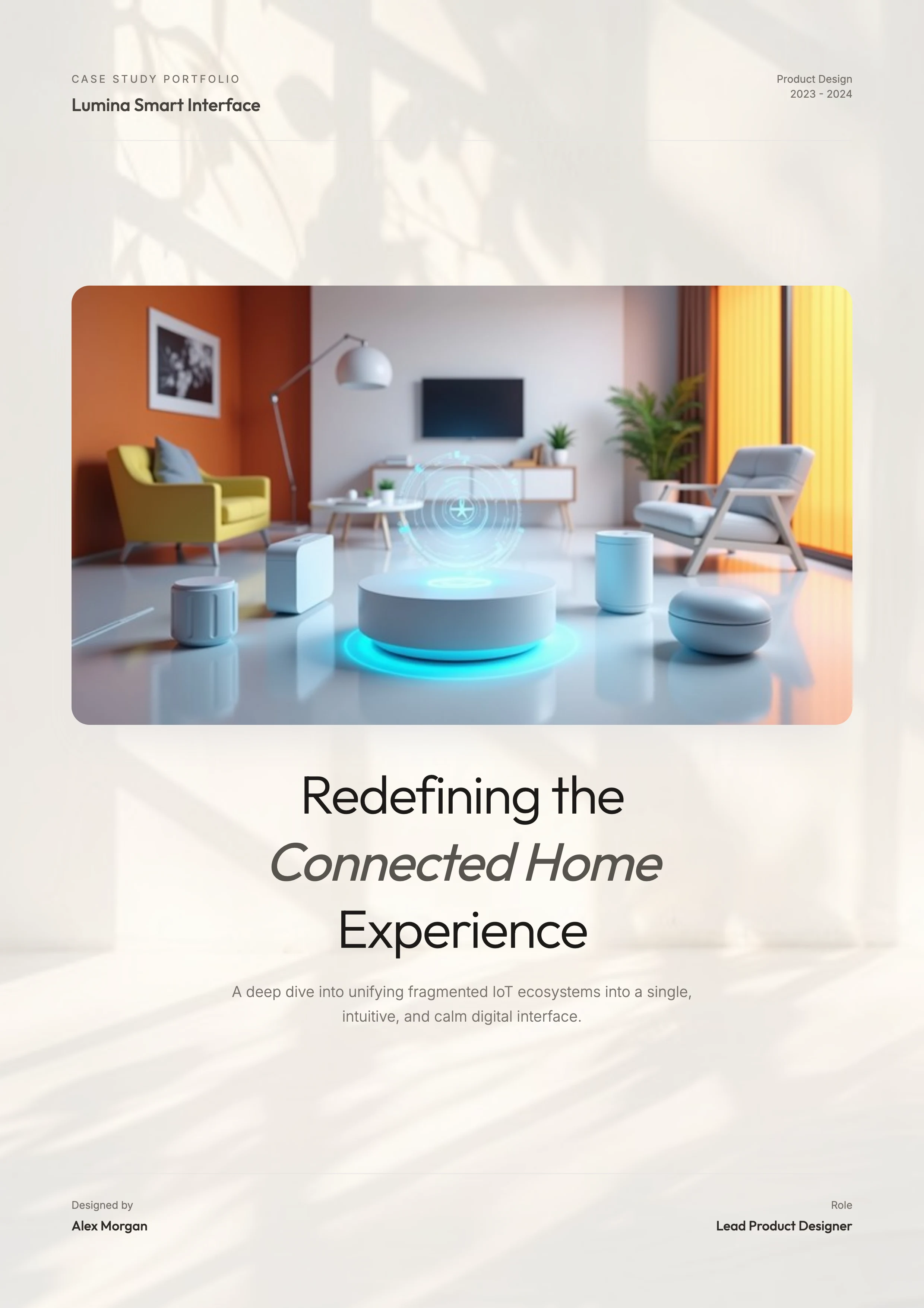 Product Case Study: cover