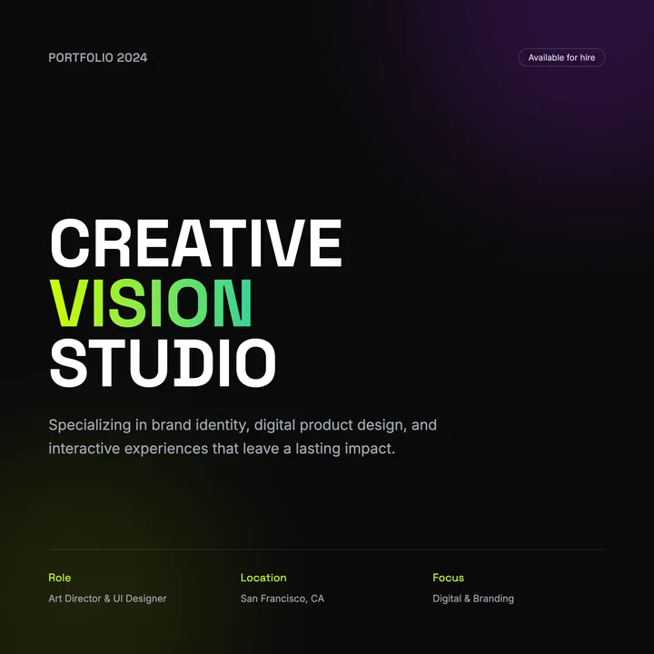 Professional Portfolio