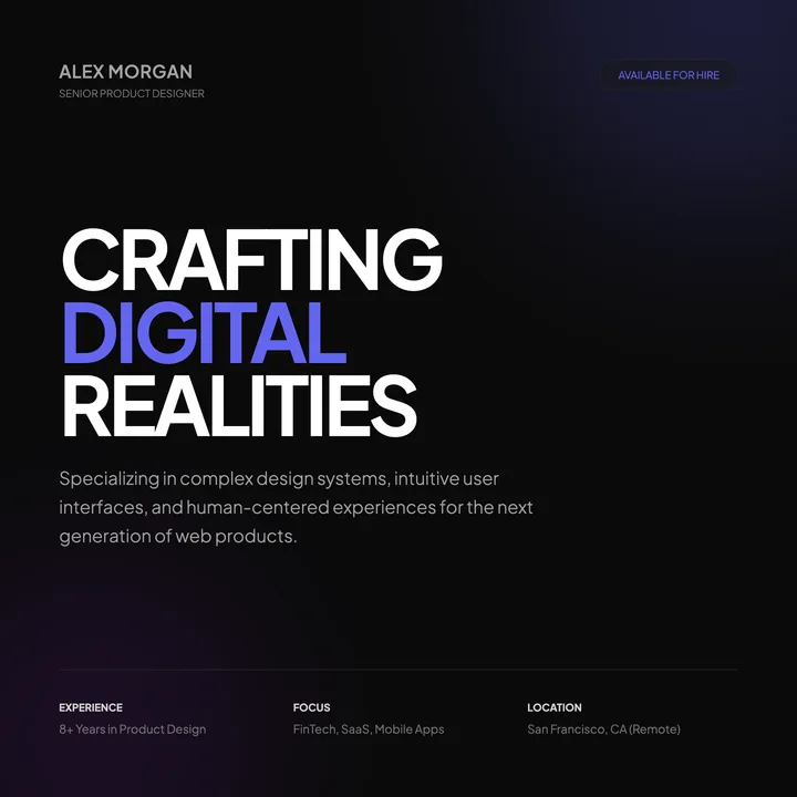 UX Portfolio