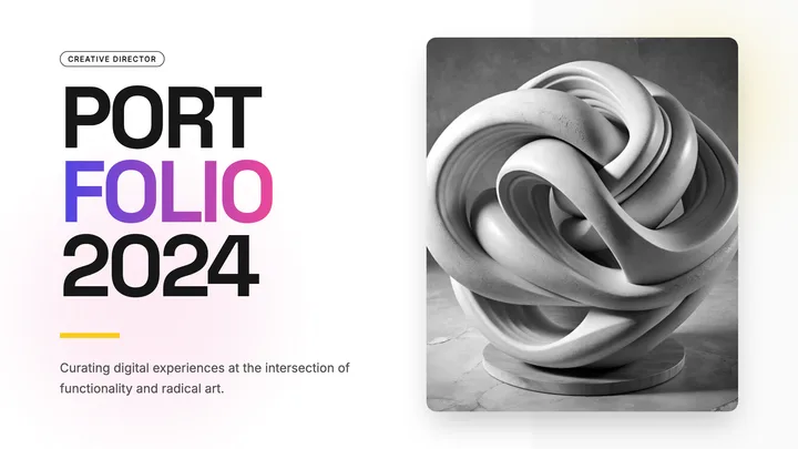 White Portfolio