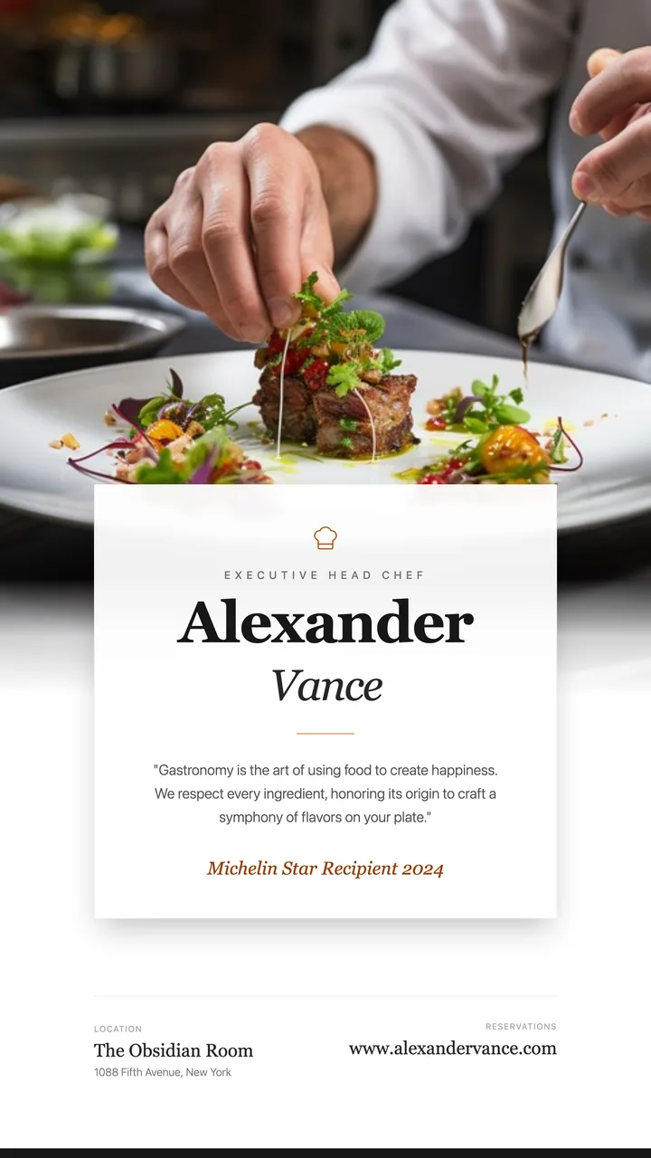 Chef Poster