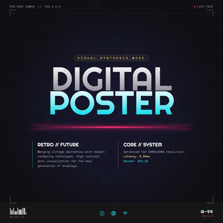 Digital Poster