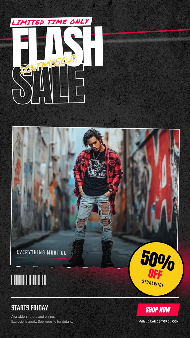 Flash Sale Poster