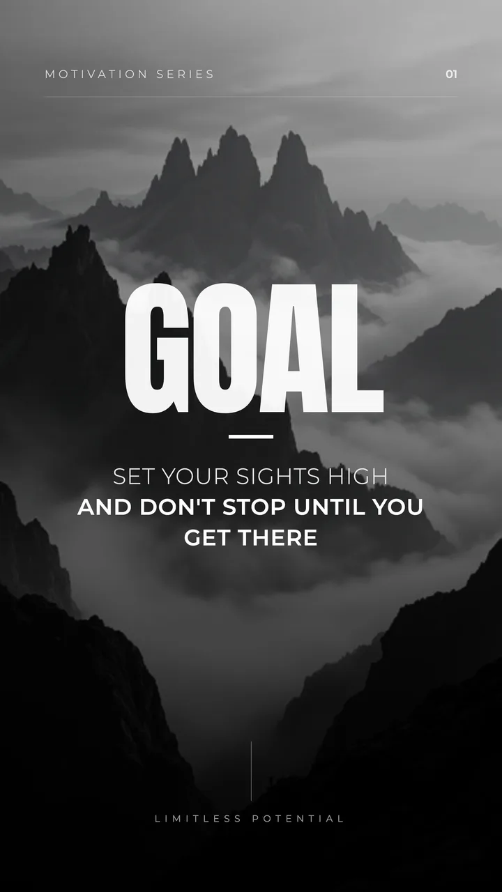 Goal Poster