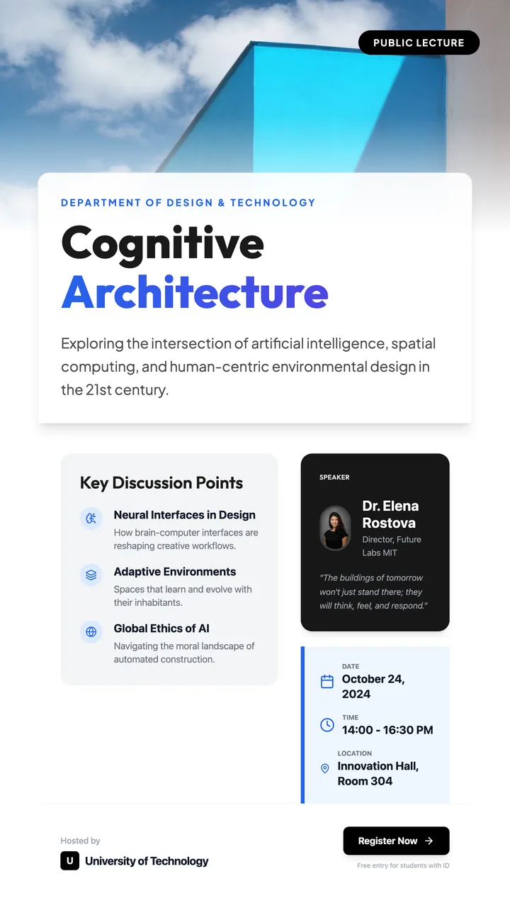 Lecture Poster