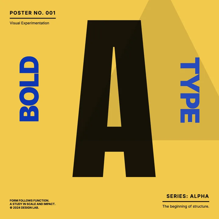 Letter Poster