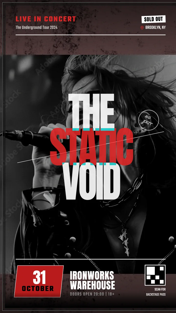 Live Show Poster