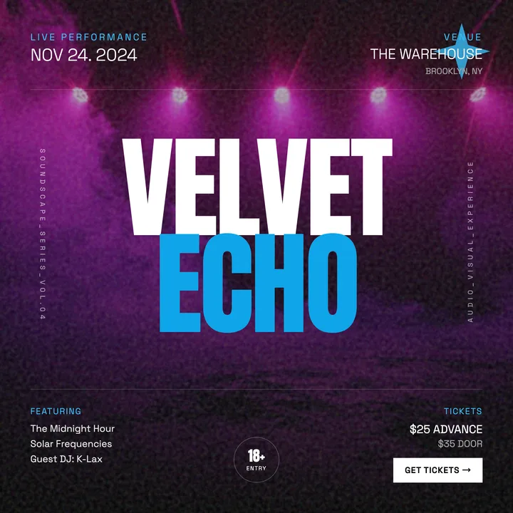 Live Show Poster