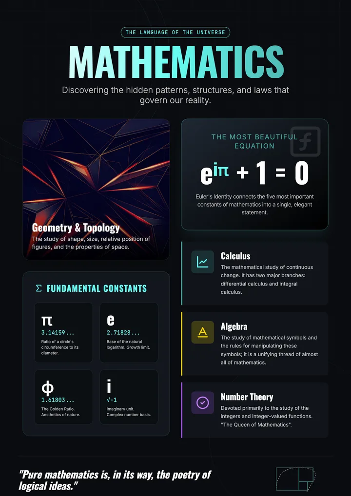 Math Poster