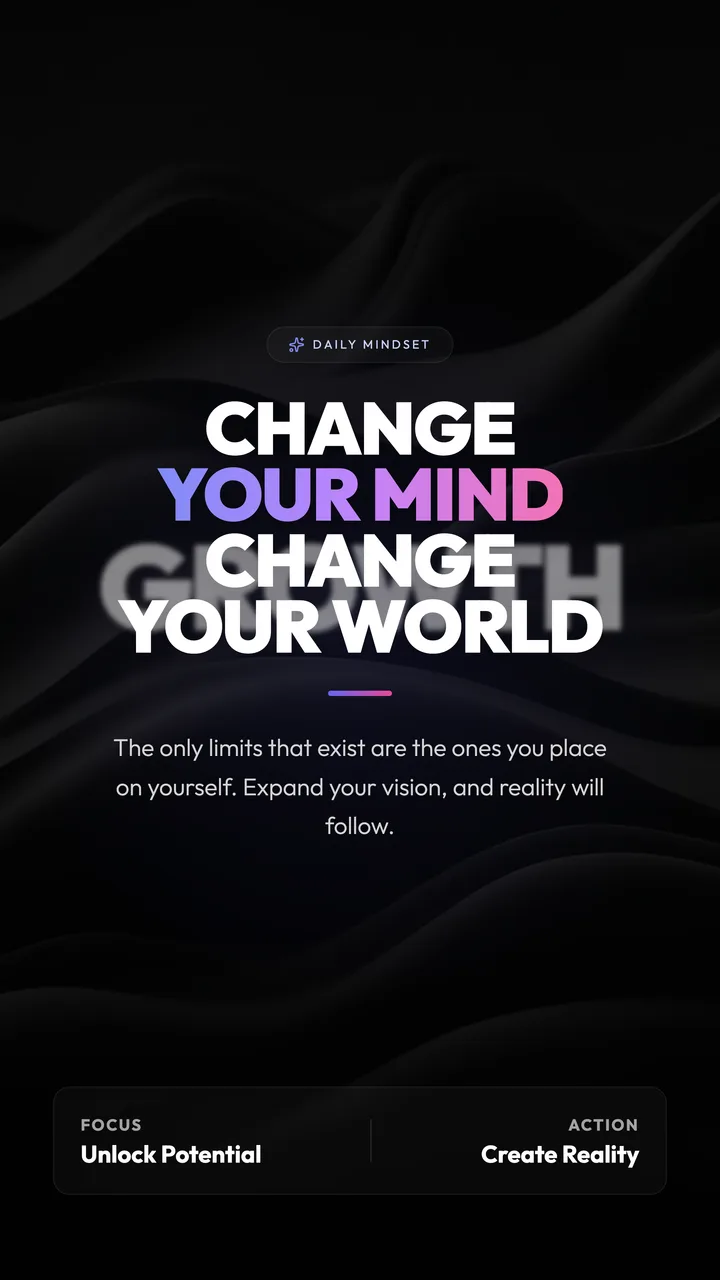 Mindset Poster