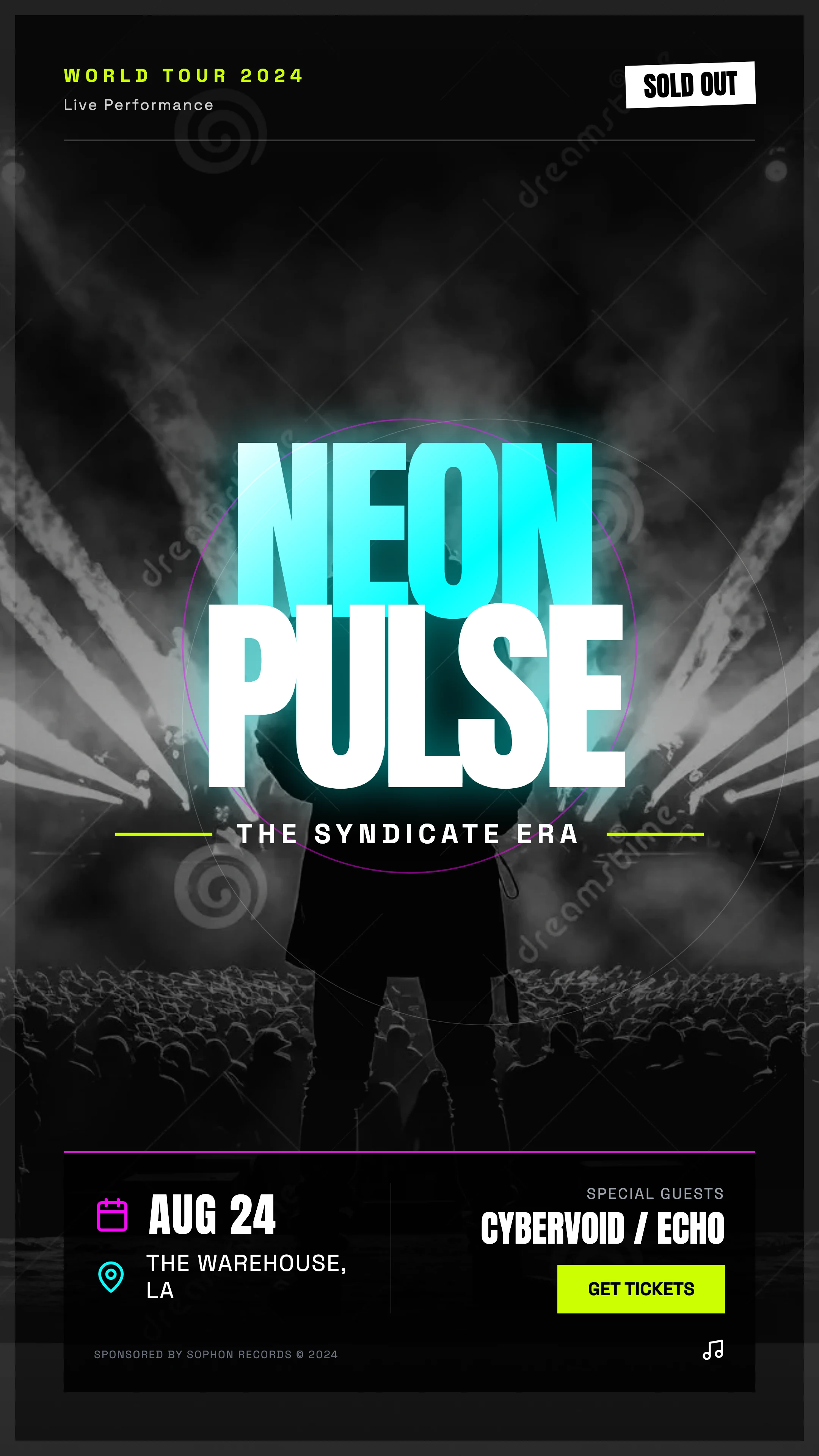 Music Poster: cover