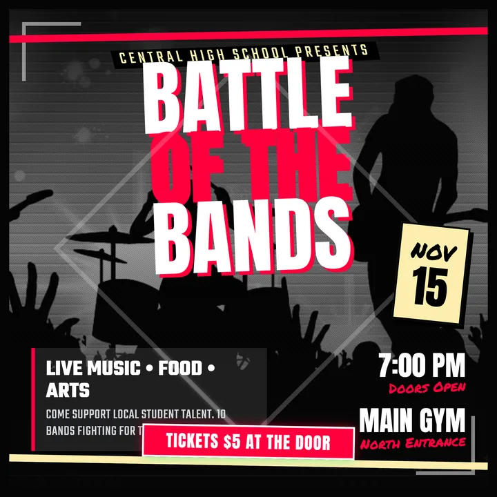 School Event Poster