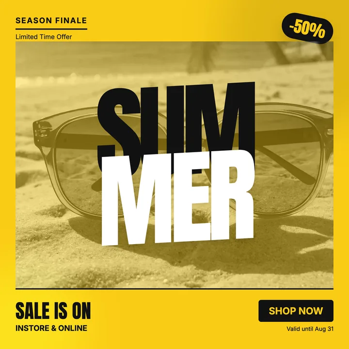 Summer Sale Poster