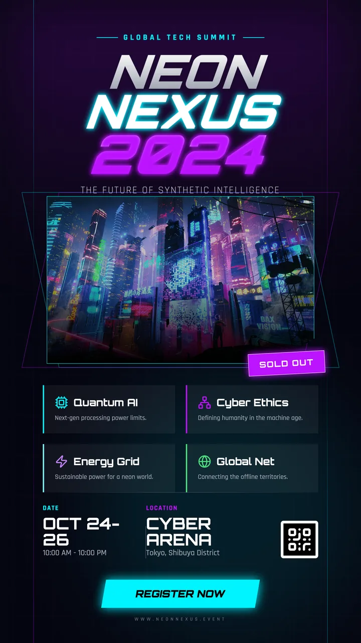 Tech Event Poster