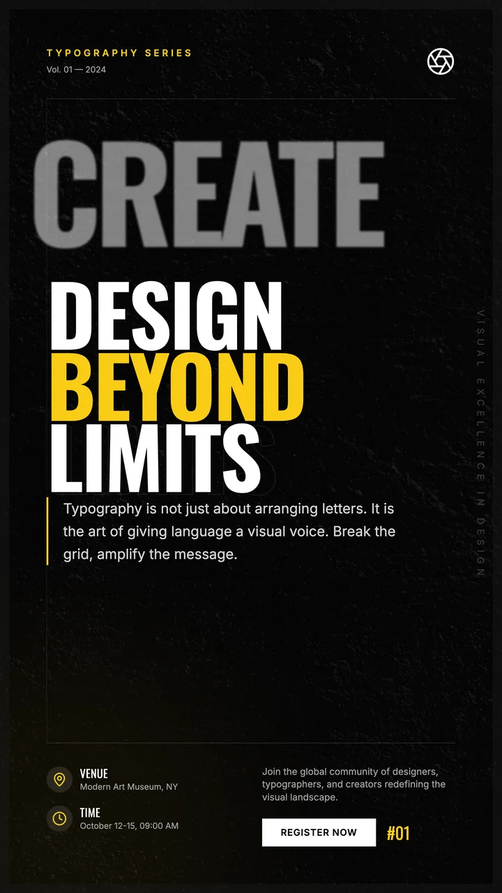 Text Poster